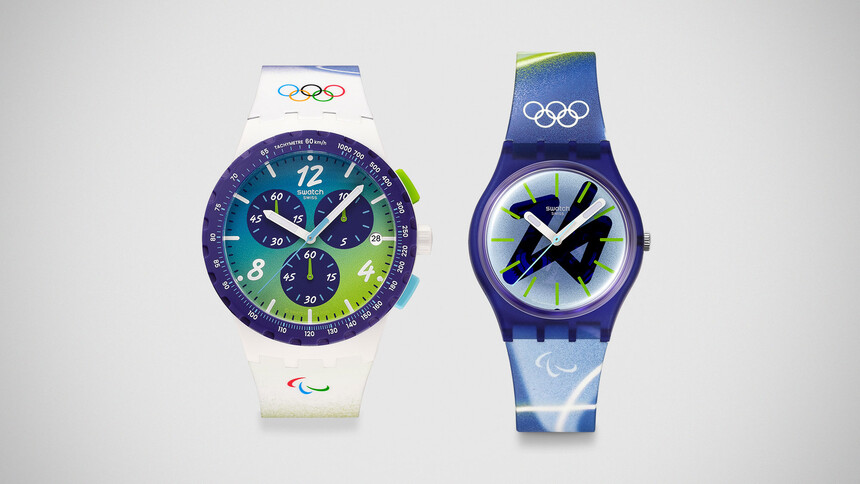 SWATCH OLYMPIC GAMES MILANO CORTINA 2026 Collection. Bron: Swatch
