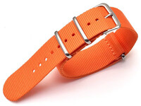 Nylon horlogeband Ricardo Kronplatz, oranje, NATO