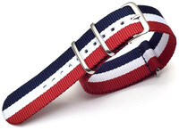 Nylon horlogeband Ricardo Kronplatz, kleurig V1, NATO
