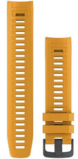 Siliconen horlogeband Garmin 22mm (voor Instinct), geel, 010-12854-03