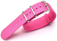 Nylon horlogeband Ricardo Kronplatz, roze V2, NATO