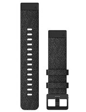 Nylon riempje Garmin 20mm (pro Garmin Fenix 8/7S/6S (43mm), aj.), zwart V1, QuickFit