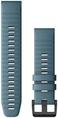 Siliconen horlogeband Garmin 22mm (voor Garmin Fenix 8/7/6 (47mm), Epix 2 enz.), blauw V5, QuickFit, 010-12863-03