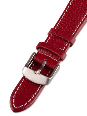 Leren riempje Mavex W-00-D, rood