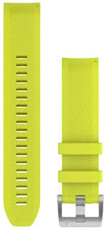 Siliconen bandje Garmin 22mm (pro MARQ), geel V1