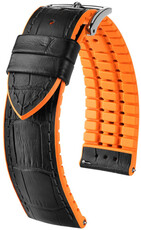 Zwarte band Hirsch Andy L 0927628050-2 (Kalfsleer / natuurrubber)