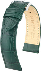 Groen leren band Hirsch Duke L 01028040-2 (Teletina)