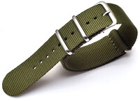 Nylon horlogeband Ricardo Kronplatz, groen, NATO