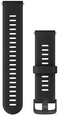 Siliconen horlogeband Garmin 22mm (voor Forerunner 745), zwart, 010-11251-9B