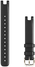 Leren riempje Garmin 14mm (pro Lily), zwart V2