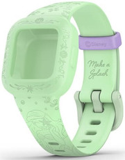 Plastic horlogeband Garmin (voor Vívofit junior 3), groen, Disney, Little Mermaid, 010-12666-43