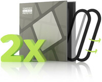 Beschermend 3D-glas Mosh Tempered Glass Protector 0.5mm pro Xiaomi Mi Band 5 (2ks)