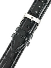 Zwart lederen band Morellato Bolle EC M 5203480.019