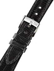 Zwart leren band Morellato Classic Cucito 2213041.019 M