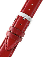 leren horlogeband Morellato Gelso 4219A97.081 M, rood, imitatieleder