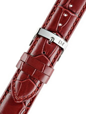 Leren horlogeband Morellato Samba 2704656.082 M, rood