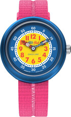 Flik Flak Blue ZFBNP190 met roze band