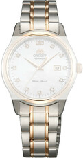 Roestvrijstalen horlogeband Orient KDEGGSZ 16mm (voor model FNR1Q), bicolor