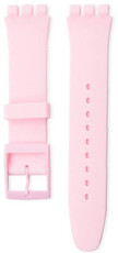 Siliconen horlogeband Ricardo Barletta 17mm (voor Swatch), roze