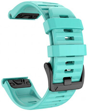 Siliconen horlogeband Ricardo Livigno 20mm, Blue, QuickFit