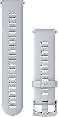 Siliconen horlogeband Garmin 22mm (voor Venu, Forerunner 255, Vívoactive 4 enz.), wit, Quick Release, 010-11251-3B