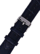 Leren horlogeband Orient UL016013J0 22mm (voor model RA-AG00), blauw