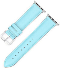 leren horlogeband Ricardo (voor Apple Watch 38/40/41mm), blauw