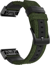 Nylon horlogeband Ricardo Pozza 26mm, Green, QuickFit