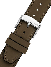 Leren horlogeband Morellato Square 5672D73.170 M, groen