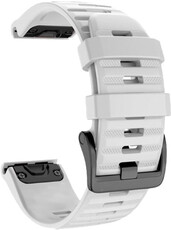 Siliconen horlogeband Ricardo Livigno 20mm, White, QuickFit