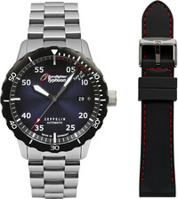 Zeppelin Eurofighter Automatic 7268M-3_SET (+ reserve siliconen band))
