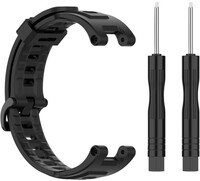 siliconen horlogeband Ricardo Paganella (voor Amazfit T-Rex Pro), Black + accessoires voor vervanging