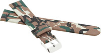 Kunstlederen riem JVD RJ7203.3 16mm, camouflage, kinderen