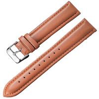 Leren horlogeband Ricardo Cagli, bruin V3, Quick Release