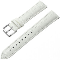 Leren horlogeband Ricardo Todi, wit
