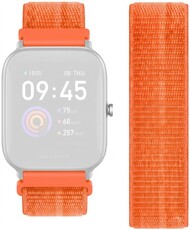 Nylon horlogeband Ricardo Madesimo 20mm, Orange, Quick Release