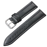 Leren horlogeband Ricardo Chieti, zwart V3
