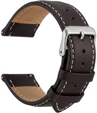 Leren horlogeband Ricardo Imola, bruin V2, Quick Release