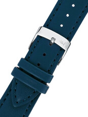 Leren riempje Morellato Edera 5804419.062 M, blauw, eco-leer