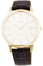 Leren horlogeband Orient UL00E012G0 18mm (voor model RF-QD00), bruin