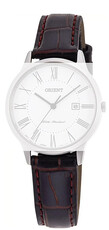 Leren horlogeband Orient UL00F015J0 14mm (voor model RF-QA00), bruin
