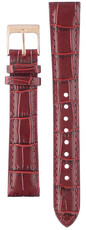 Leren horlogeband Orient UL00H015P0 16mm (voor model RA-NB01), rood