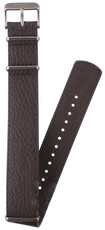 Leren horlogeband Orient UL00N012G0 20mm (voor model RA-AR02), bruin, NATO