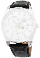 Leren horlogeband Orient UL014011J0 20mm (voor modellen RA-AK03, RA-AR00), zwart