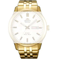 Roestvrijstalen horlogeband Orient KDEZKAA 22mm (voor model RA-AB00), goud