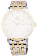 Roestvrijstalen horlogeband Orient UM032112Z0 20mm (voor model RA-AA0A), bicolor