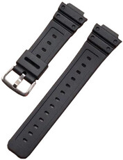Plastic horlogeband Ricardo Ribolla 16mm (voor Casio G-Shock GA-2100/GA-2110, DW-5600, GW-6900), zwart V2