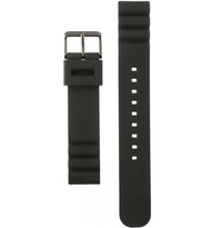 Siliconen horlogeband Orient UR005011N9 20mm (voor model RA-AC0L), zwart