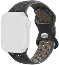 Siliconen horlogeband Ricardo (voor Apple Watch 42/44/45/49mm), zwart