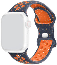 Siliconen horlogeband Ricardo (voor Apple Watch 42/44/45/49mm), blauw